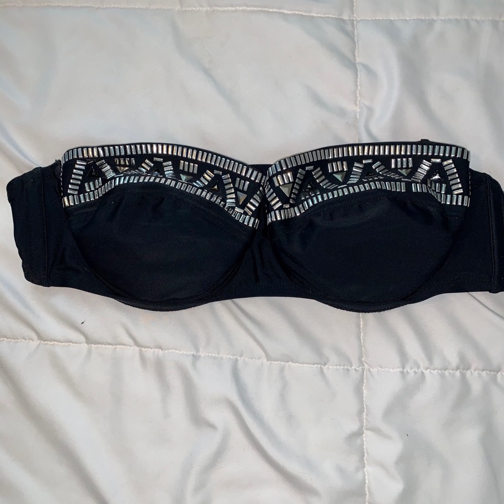 Bandeau swim top
